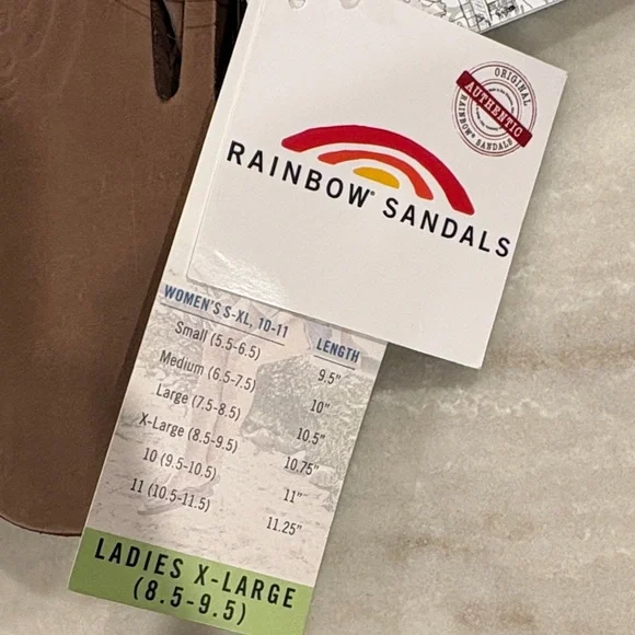 Rainbow Brown Women's Sandals - Picture 3 of 3